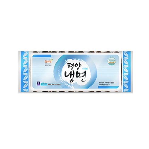 참소당 평양냉면사리2kg(10인분) / 냉면사리 냉동면 냉면 / 단품, 2kg, 4개