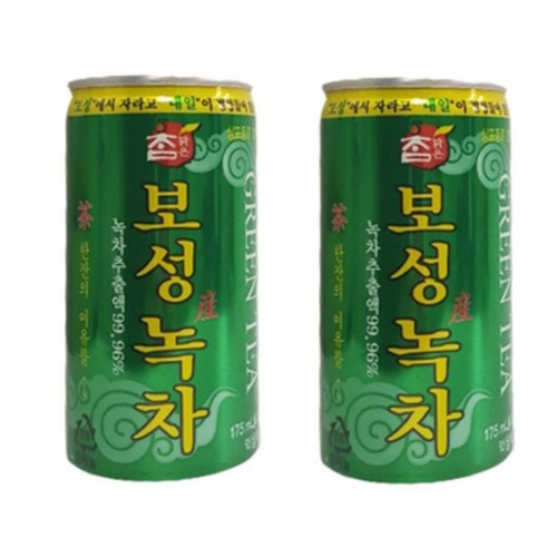 참맑은 보성녹차 음료 업소용, 20개, 175ml