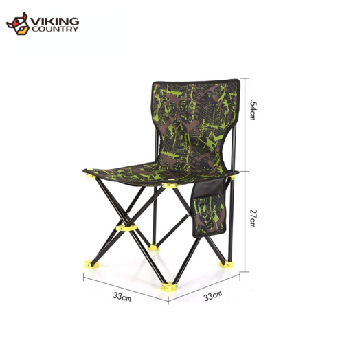 VIKING 캠핑의자 이지 카모플라주, 트럼펫 그린 컬러