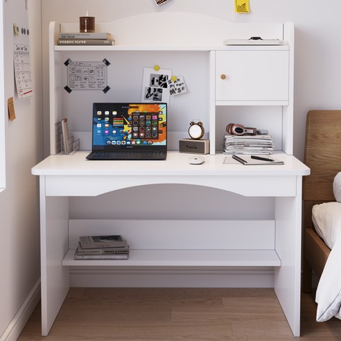 창의적인 공간을 위한 완벽한 선택, Kurua 나무 다용도 책꽂이 콤보 컴퓨터 책상