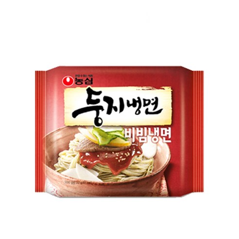 농심 둥지 비빔냉면 162g, 32개