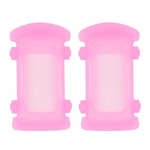아가프라 리모컨 치발기 2개 / 핸드폰 리모컨 모두호환 되는 멀티 커버 치발기, 핑크+핑크