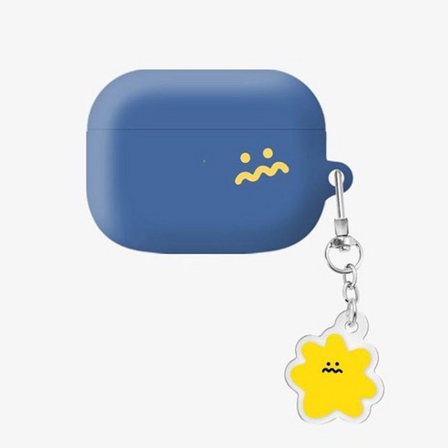 와글와글 에어팟프로 / 에어팟프로2 하드 케이스+키링 세트, 와글와글-투덜이, AirPods Pro, 1개
