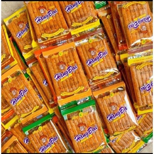 hang dai mini banh mieng cay cay 베트남 스낵