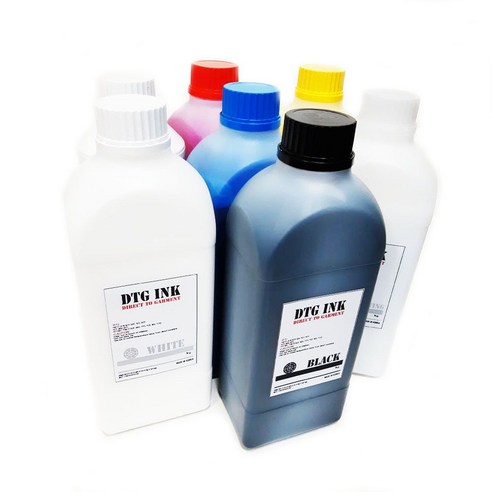 평판 프린터 섬유 직접 프린팅 잉크 (DTG INK 250ml), 1개, Black