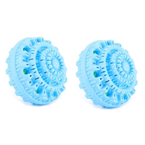 Deoxygene 세탁기에 대 한 2Pcs 세탁 공 매직 워시 재사용 가능한 에코 욕실 플립 청소 도구 블루, 1개
