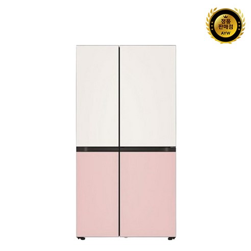 LG 디오스 오브제 컬렉션 매직스페이스 양문형 냉장고 S834BP20: 대용량, 에너지 효율, 편리함