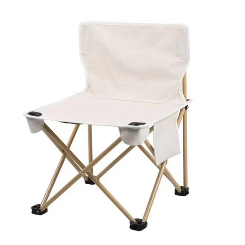 LIXADA 접이식 캠핑 의자 야외 배낭 여행 하이킹 낚시를위한 초경량 하이 백, 1개, S