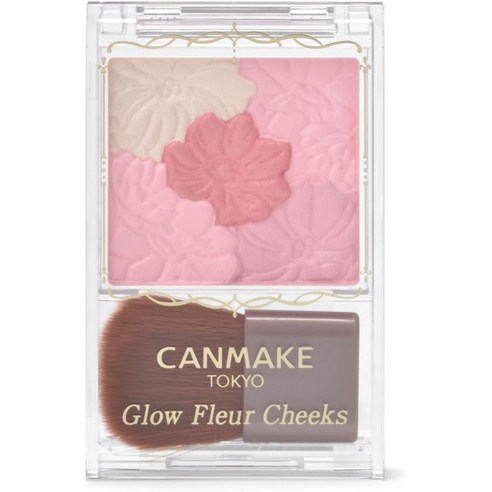 Canmake Grow Fleur Cheeks Blush 17 딸기우유 하이라이트 윤곽 뚜렷하게 하이라이터 자연스러운 펄 피니시 캔메이크하이라이터 Best Top5