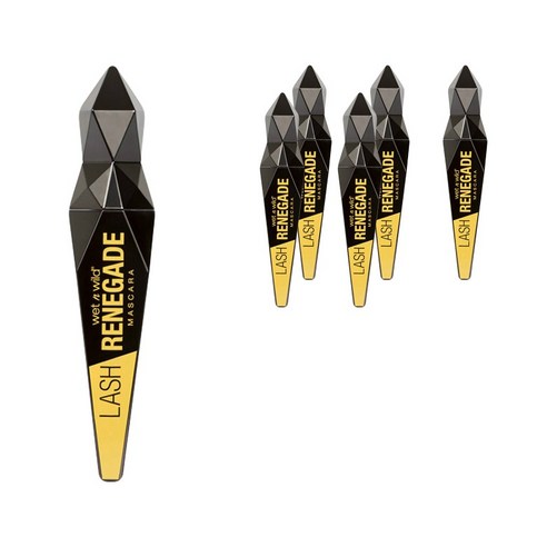 웻앤와일드 래쉬 레니게이드 마스카라 8ml, Brazen Black, 6개