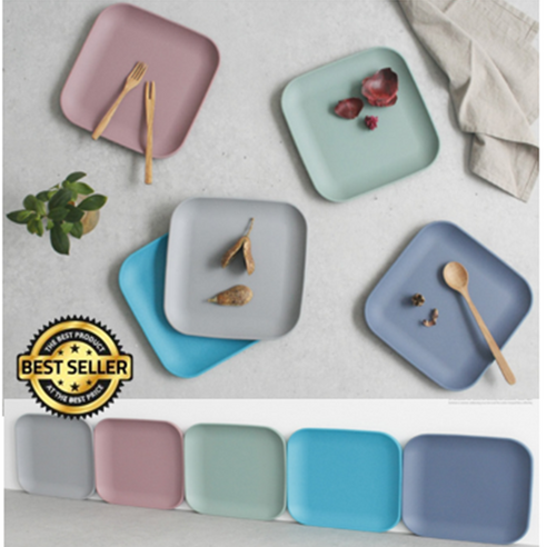 미학적이고 실용적인 식사를 위한 한푹 실리콘 플레이트