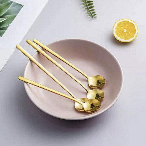 엑스씨라이트 골드 롱스푼: 식탁에 예술을 더하다