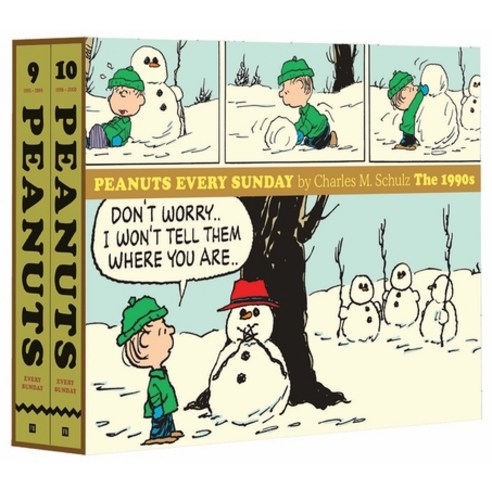 (영문도서) Peanuts Every Sunday: The 1990s Gift Box Set Hardcover, Fantagraphics Books, English, 9781683966647