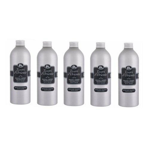 테소리 도리엔테 화이트 머스크 샤워 크림 500ml x 5, 5개
