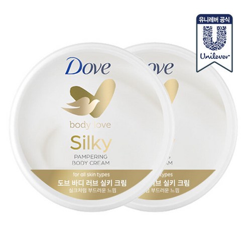 도브 실키크림 300g 2개, 300ml