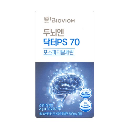 바이오비옴 두뇌엔 닥터PS 70 포스파티딜세린, 60g, 1개