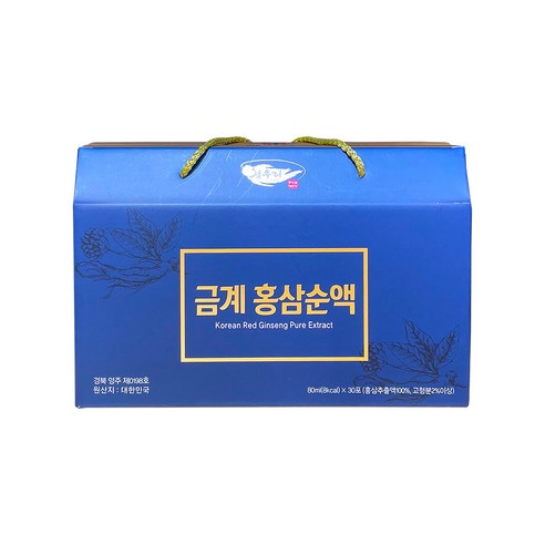 [삼우리]금계홍삼순액 6년근 홍삼100%(홍삼근90% 홍미삼10%)80ml*30팩 - 홍삼/인삼 | 쿠팡