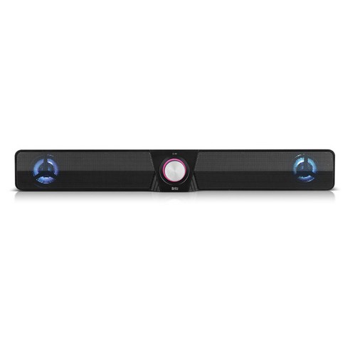 게이밍 PC 사운드바 스피커 LED RGB USB BA-UMK90 BA-UMK90, 브리츠 BA-UMK90