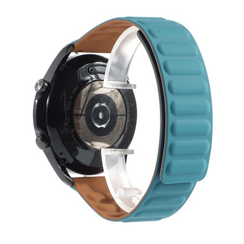 Garmin Vivomove 3 HR Luxe style Fenix Chronos 가민 스트랩 고무 자기 흡착 손목 밴드 20mm 22mm 퀵 릴리스 시계줄, #8