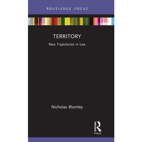 (영문도서) Territory: New Trajectories in Law Hardcover, Routledge, English, 9781032182001
