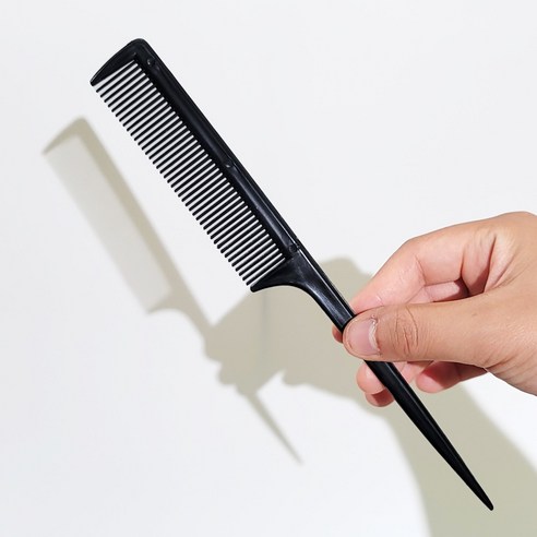 무핑 촘촘한 꼬리빗 미용실빗 5P, 5개