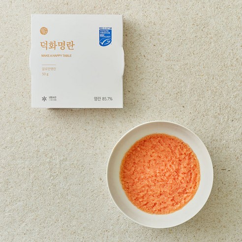 [덕화명란] 알로만 명란 50g, 1개, 50g
