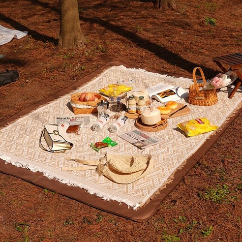 DFMEI 나들이 매트 피크닉 천 매트 야외 캠핑 인 윈드 비치 매트 두꺼운 소품 식탁보, 색깔13