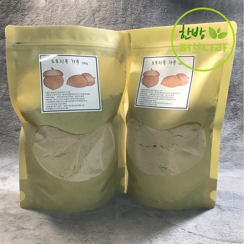 도토리묵 가루 1kg (500g x 2팩), 500g, 2개