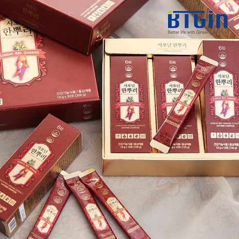 비티진 NEW 사포닌 한뿌리 10mlx30포