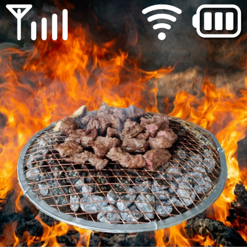 건강과 편리함을 담은 맥반석 석쇠로 캠핑 바비큐를 업그레이드하세요!