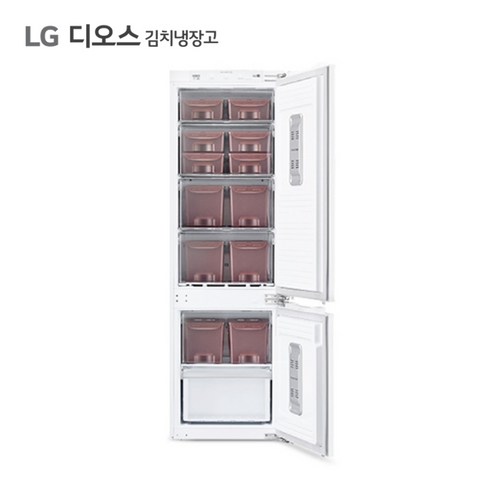 LG DIOS 빌트인 김치냉장고 223L K221PR14BR2 희망일 배송가능