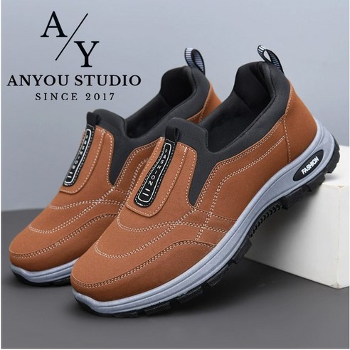 ANYOU 남성 운동화 캐주얼 등산화 런닝화 스니커즈 헬스화 쿠션 스니커즈