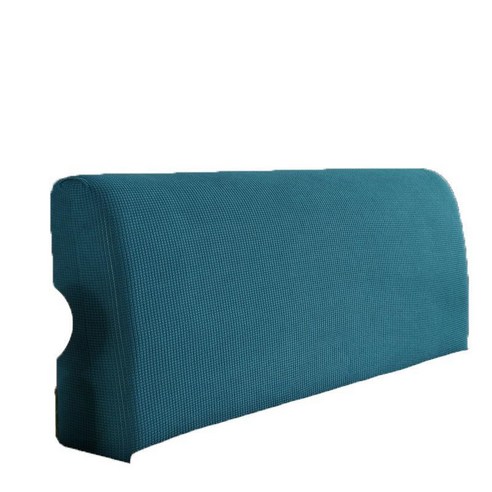 탄성 올인클루시브 솔리드 컬러 소프트 침대 헤드 커버 등 보호 먼지 커버, 블루, 폴리 에스터