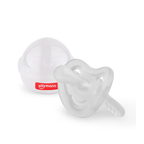 아기의 편안한 미소를 위한 선택, 실리만 실리콘 공갈젖꼭지 WSB220 투명쪽쪽이