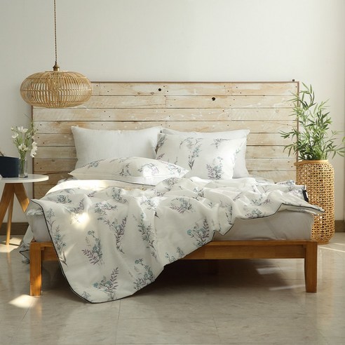 아이스 린넨 시원한 여름 이불 세트