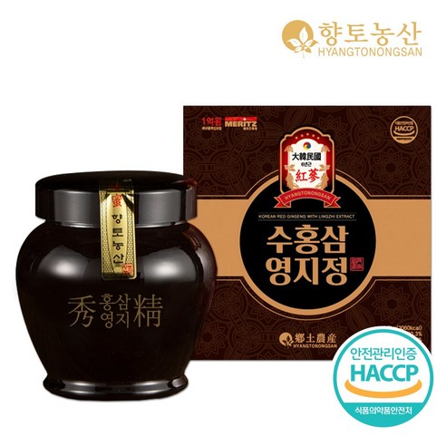 6년근 수홍삼 영지정 1kg 명절선물세트, 1개