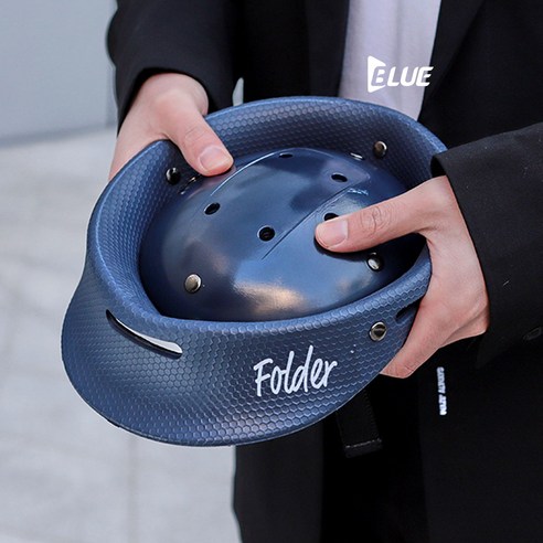 안전과 스타일을 동시에, 블루 킥보드 헬멧으로 완벽한 라이딩을!