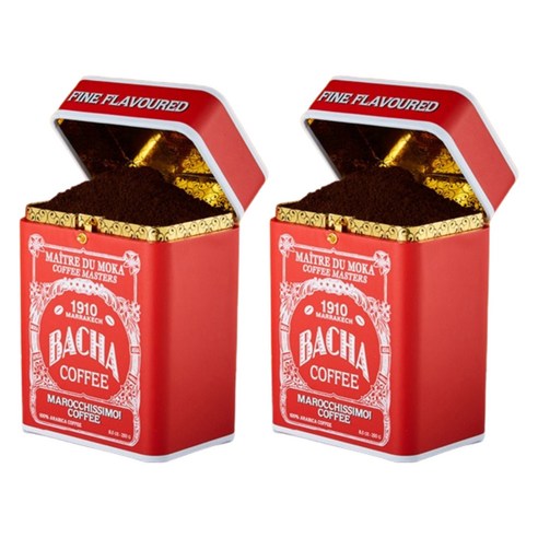 BACHA COFFEE 마로키시모 커피 파우더, 2개, 250g, 분쇄커피