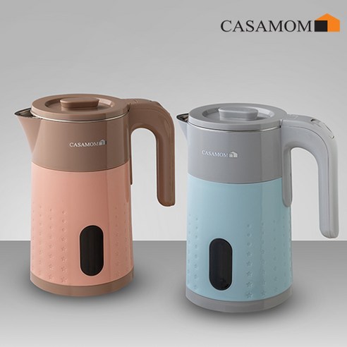 주방에 화사함을 더하는 까사맘 파스텔 무선 전기 주전자, 지금 바로 만나보세요!
