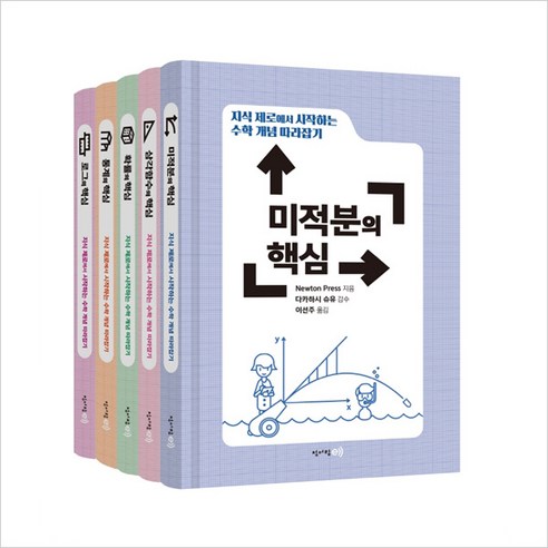 지식 제로에서 시작하는 수학 개념 따라잡기 세트(전5권), 청어람e, Newton Press