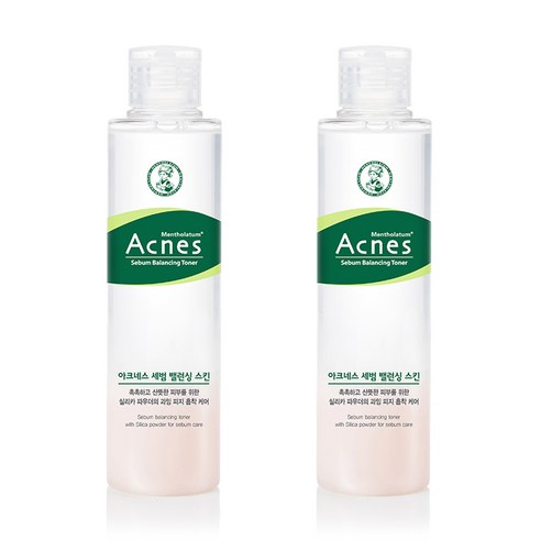 아크네스 세범 밸런싱 스킨 2.0, 200ml, 2개