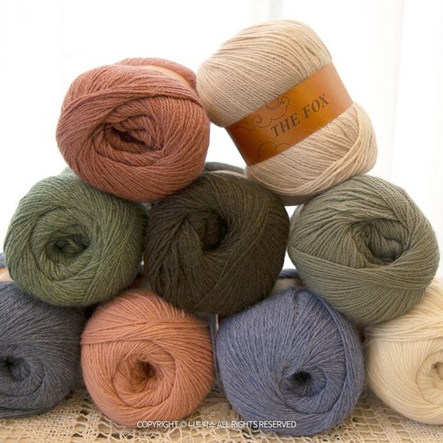합리적인 가격과 다양한 색상으로 뜨개뜨개를 즐기세요!