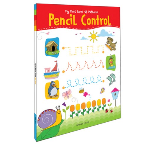 (영문도서) My First Book of Patterns Pencil Control: Patterns Practice Book for Kids (Pattern Writing) Paperback, Wonder House Books, English, 9789387779310