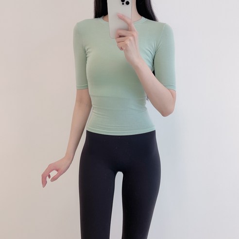 보미 필라테스복 요가복 필라테스 상의 옷 커버업 운동복 탑 요가 긴팔 반팔 랩 크롭 복장