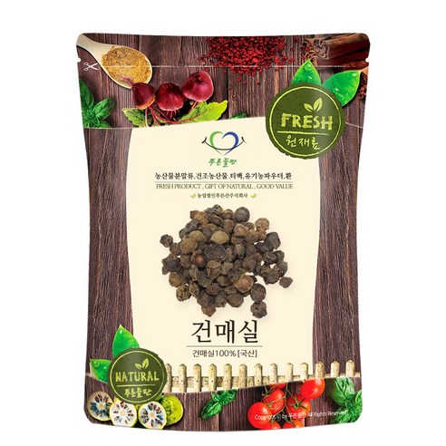 푸른들판 국내산 건조 매실, 500g, 1개입, 3개