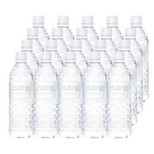 스파클 물 생수 무라벨 500미리ml 60PET 20팩 3묶음 배송 유무라벨랜덤발송, 60개, 500ml