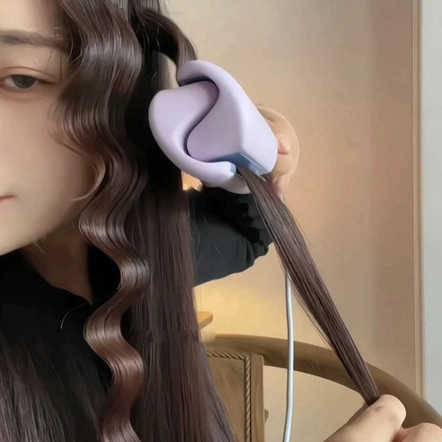 DS 물결 고데기로 아침 5분 컷! 쉽고 빠른 물결펌 스타일 완성!