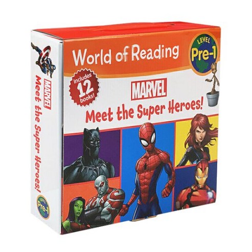 (영어원서) 월드오브리딩 pre1단계 마블 Meet the Super Heroes, 단품, 단품 worldlywise Best Top5 (영어원서) 월드오브리딩 pre1단계 마블 Meet the Super Heroes, 단품, 단품 worldlywise Best Top5