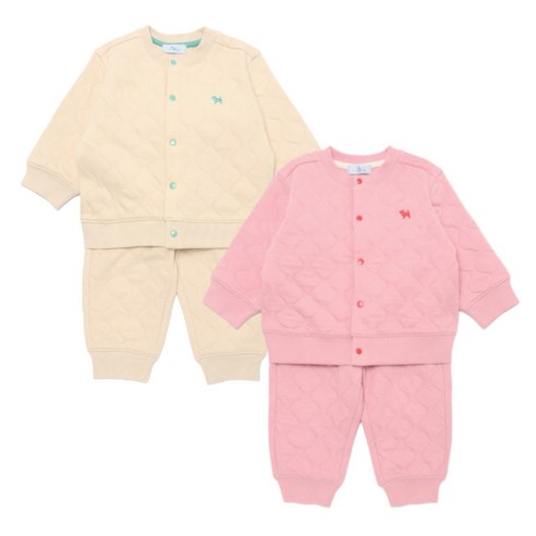 [백화점 출고] 퀼팅가디건상하세트 44C70-672-03