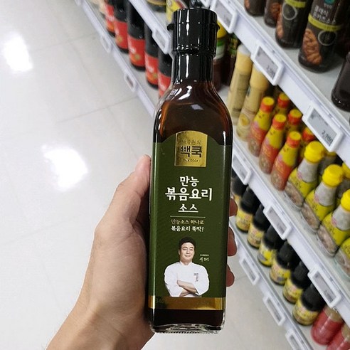 백쿡 백종원 만능 볶음요리 소스 340g, 1개
장/소스/드레싱/식초 백쿡 백종원 만능 볶음요리 소스 340g, 1개
장/소스/드레싱/식초